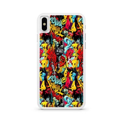 Graffiti Collage iPhone X / XR / XS / XS Max Case - Image 2