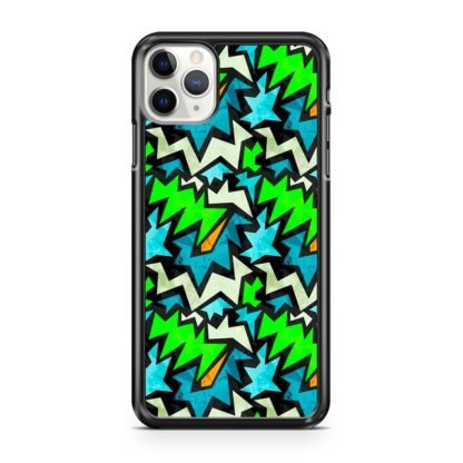 Graffiti Green Blue Pattern iPhone 12 / 12 Pro / 12 Pro Max / 12 Mini Case