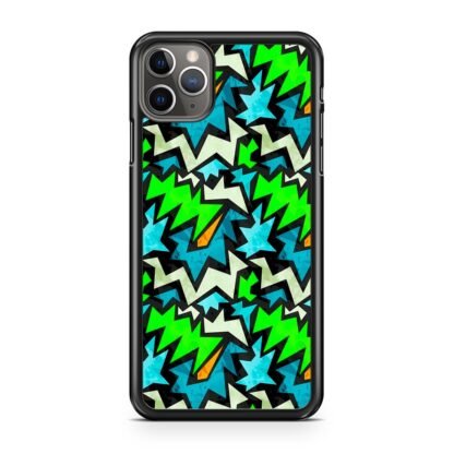 Graffiti Green Blue Pattern iPhone 14 / 14 Plus / 14 Pro / 14 Pro Max Case