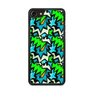 Graffiti Green Blue Pattern iPhone 7 / 8 / SE 2020 / SE 2022 Case