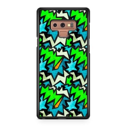 Graffiti Green Blue Pattern Samsung Galaxy Note 9 Case