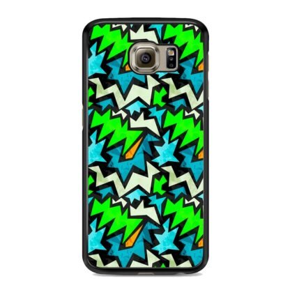 Graffiti Green Blue Pattern Samsung Galaxy S6 / S6 Edge / S6 Edge Plus Case