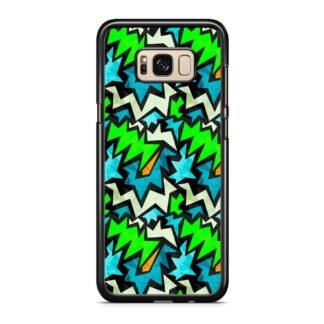 Graffiti Green Blue Pattern Samsung Galaxy S8 / S8 Plus Case