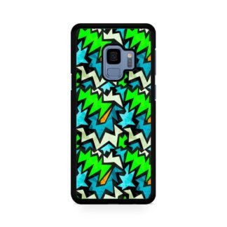 Graffiti Green Blue Pattern Samsung Galaxy S9 / S9 Plus Case