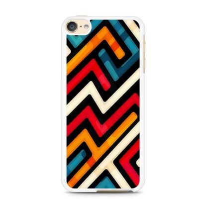 Graffiti Maze Pattern iPod Touch 6 / 7 Case - Image 2