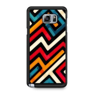 Graffiti Maze Pattern Samsung Galaxy Note 5 Case