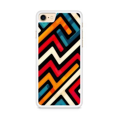 Graffiti Maze Pattern iPhone 7 / 8 / SE 2020 / SE 2022 Case - Image 2