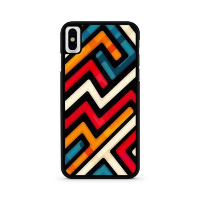 Graffiti Maze Pattern iPhone X / XR / XS / XS Max Case