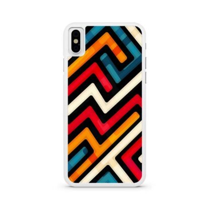 Graffiti Maze Pattern iPhone X / XR / XS / XS Max Case - Image 2