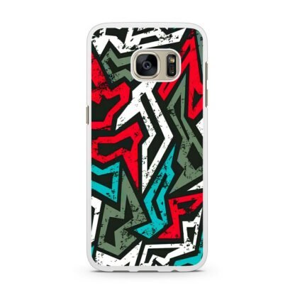 Graffiti Pattern Samsung Galaxy S7 / S7 Edge Case - Image 2