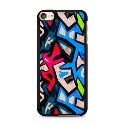 Graffiti Tritone Pattern iPod Touch 6 / 7 Case