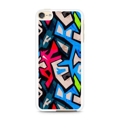 Graffiti Tritone Pattern iPod Touch 6 / 7 Case - Image 2