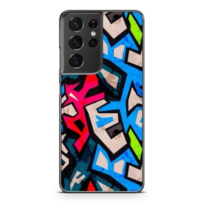 Graffiti Tritone Pattern Samsung Galaxy S21 / S21 Plus / S21 Ultra / S21 FE Case