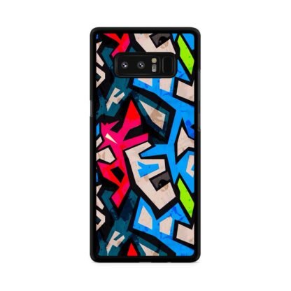 Graffiti Tritone Pattern Samsung Galaxy Note 8 Case