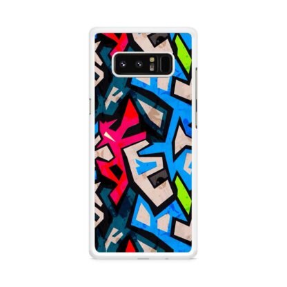 Graffiti Tritone Pattern Samsung Galaxy Note 8 Case - Image 2