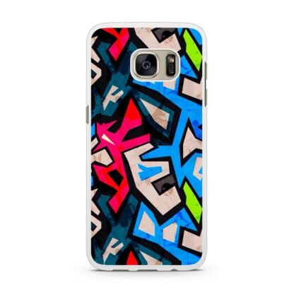 Graffiti Tritone Pattern Samsung Galaxy S7 / S7 Edge Case - Image 2