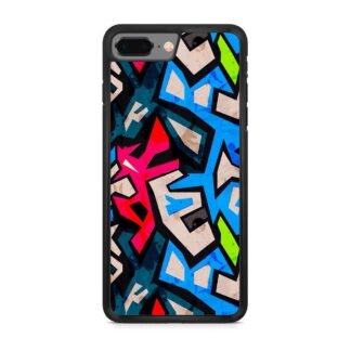 Graffiti Tritone Pattern iPhone 7 Plus / 8 Plus Case