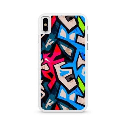 Graffiti Tritone Pattern iPhone X / XR / XS / XS Max Case - Image 2