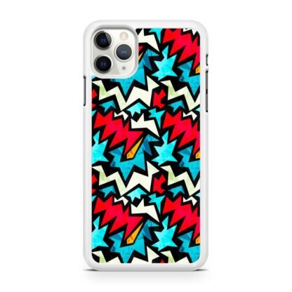 Graffiti Zig Zag Pattern iPhone 12 / 12 Pro / 12 Pro Max / 12 Mini Case - Image 2