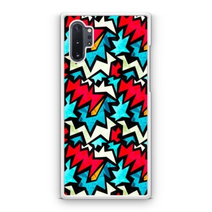Graffiti Zig Zag Pattern Samsung Galaxy Note 10 / Note 10 Plus Case - Image 2