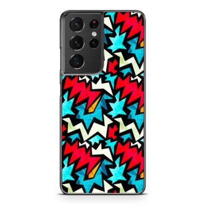 Graffiti Zig Zag Pattern Samsung Galaxy S21 / S21 Plus / S21 Ultra / S21 FE Case