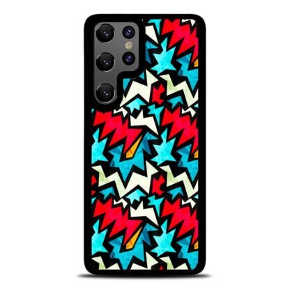 Graffiti Zig Zag Pattern Samsung Galaxy S25 / S25 Plus / S25 Ultra Case