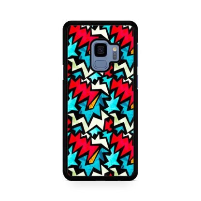 Graffiti Zig Zag Pattern Samsung Galaxy S9 / S9 Plus Case