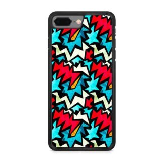 Graffiti Zig Zag Pattern iPhone 7 Plus / 8 Plus Case