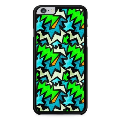 Graffitti Green Blue Pattern iPhone 6 / 6S / 6 Plus / 6S Plus Case