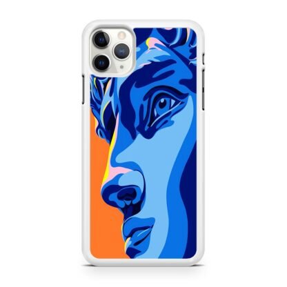 Greece Statue Blue Vector iPhone 12 / 12 Pro / 12 Pro Max / 12 Mini Case - Image 2