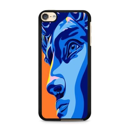Greece Statue Blue Vector iPod Touch 6 / 7 Case