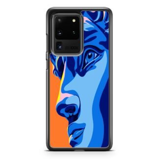 Greece Statue Blue Vector Samsung Galaxy S20 / S20 Plus / S20 Ultra / S20 FE Case