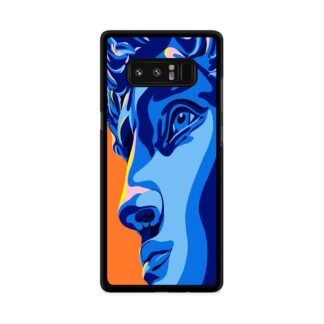 Greece Statue Blue Vector Samsung Galaxy Note 8 Case