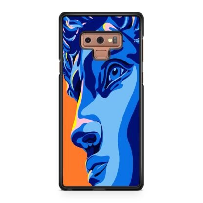 Greece Statue Blue Vector Samsung Galaxy Note 9 Case