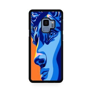 Greece Statue Blue Vector Samsung Galaxy S9 / S9 Plus Case