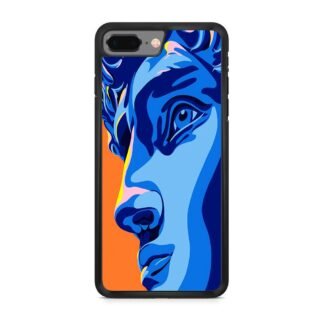 Greece Statue Blue Vector iPhone 7 Plus / 8 Plus Case