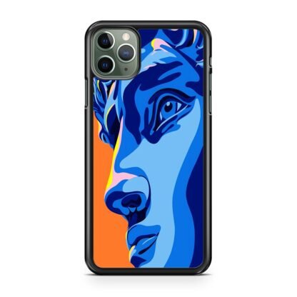 Greece Statue Blue Vector iPhone 15 / 15 Plus / 15 Pro / 15 Pro Max Case