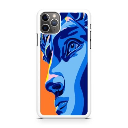 Greece Statue Blue Vector iPhone 15 / 15 Plus / 15 Pro / 15 Pro Max Case - Image 2