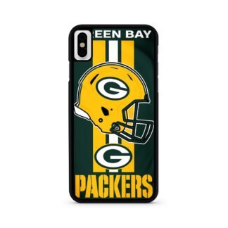 Green Bay Packers Helmet NFL Logo iPhone X / XR / XS / XS Max Case