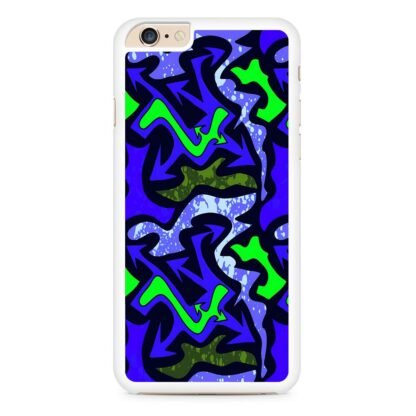 Green Blue Flow Graffiti iPhone 6 / 6S / 6 Plus / 6S Plus Case - Image 2