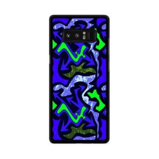 Green Blue Flow Graffiti Samsung Galaxy Note 8 Case