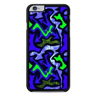 Green Blue Flow Graffiti iPhone 6 / 6S / 6 Plus / 6S Plus Case