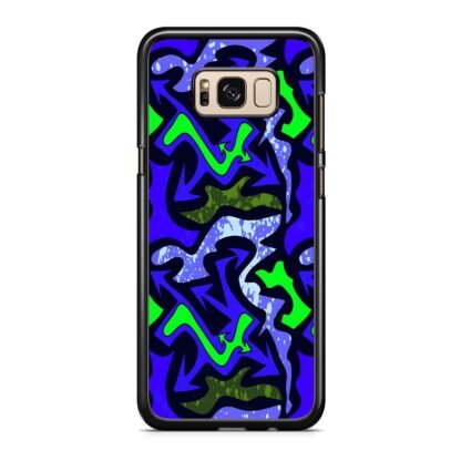 Green Blue Flow Graffiti Samsung Galaxy S8 / S8 Plus Case