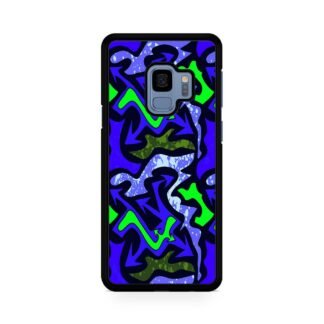 Green Blue Flow Graffiti Samsung Galaxy S9 / S9 Plus Case