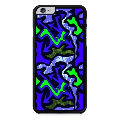 Green Blue Flow Graffiti iPhone 6 / 6S / 6 Plus / 6S Plus Case