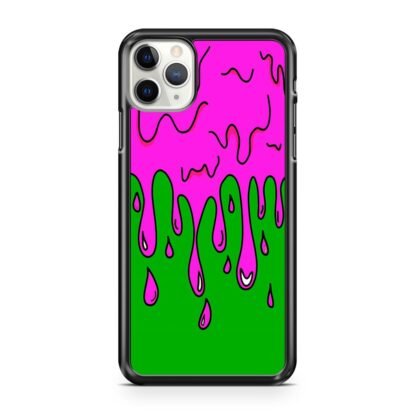 Green Pink Slime Drop iPhone 12 / 12 Pro / 12 Pro Max / 12 Mini Case