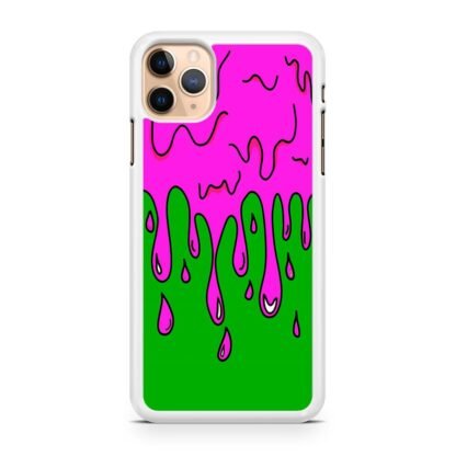 Green Pink Slime Drop iPhone 13 / 13 Pro / 13 Pro Max / 13 Mini Case - Image 2