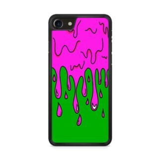 Green Pink Slime Drop iPhone 7 / 8 / SE 2020 / SE 2022 Case