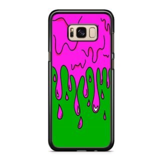 Green Pink Slime Drop Samsung Galaxy S8 / S8 Plus Case