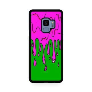 Green Pink Slime Drop Samsung Galaxy S9 / S9 Plus Case